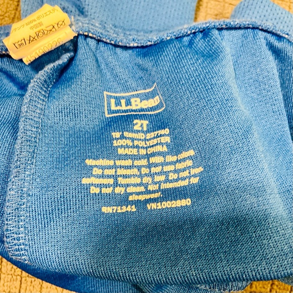 L.L. Bean 2T Wicked Warm Midweight Underwear Set - Picture 5 of 7